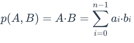 Inner product formula